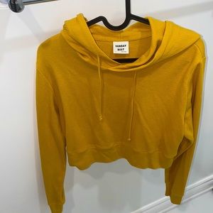 ARITZIA / SUNDAY BEST • Cropped hoodie
